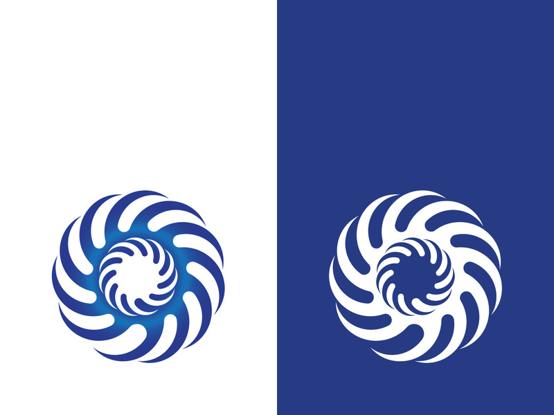 vortex vector illustration icon logo template design