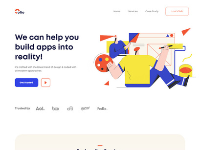 Olio – Digital Agency Landing Pages