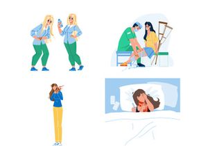 Health medical characters