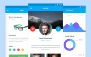Material Design mobile UI kit
