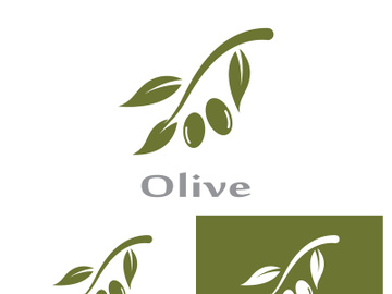 Olive fruit logo design. preview picture