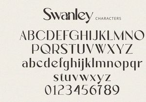 Swanley - Sans Serif Font