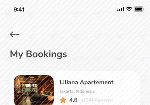 Checkout Screen Hotel Booking App