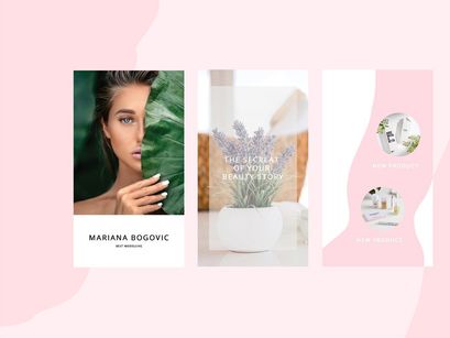 Free Cosmetic Social Media Template