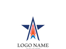 Star icon template vector illustration design