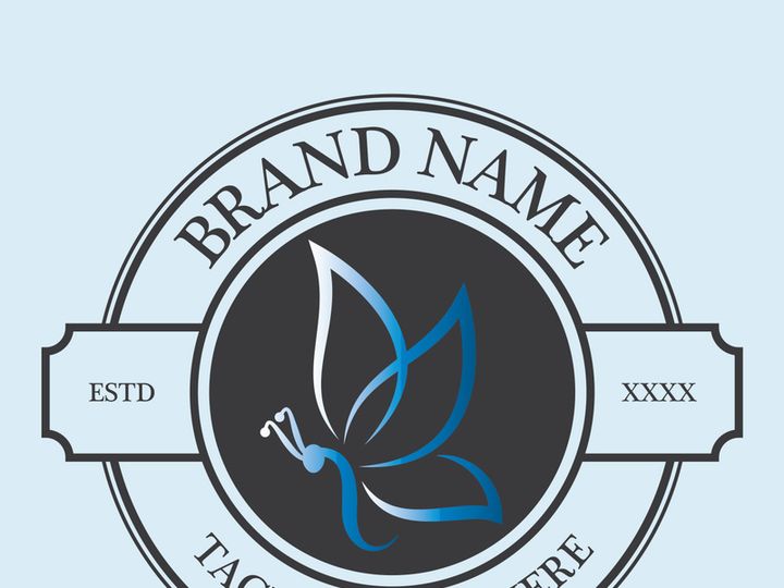 Butterfly logo design