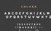 Chlakh Free Retro Typeface