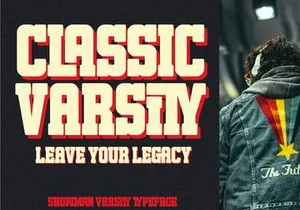 Snowman Varsity - Condensed Slab Serif