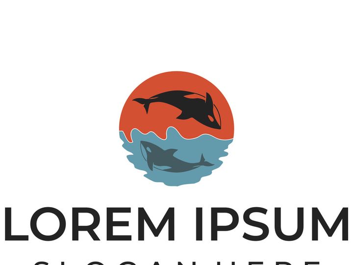 Orca whale logo