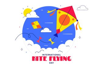 11 National Kite Flying Day Illustration