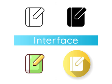 Notebook app icon preview picture