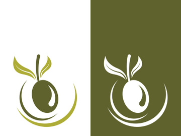 Extra virgin olive oil logo icon design vector illustration preview picture