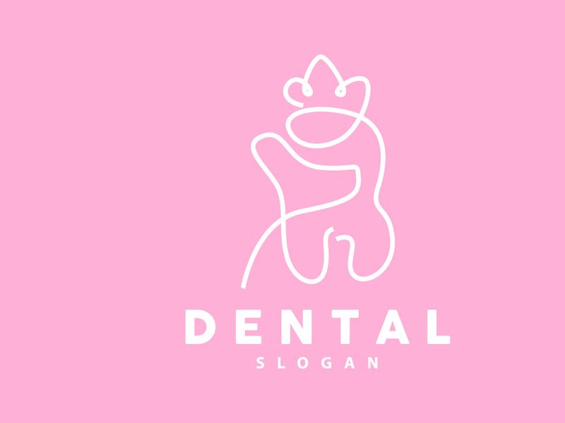 Tooth logo, Dental Health Vector, Care Brand Illustration