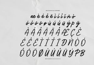 Mietta Smooth | Brush Handwritten Font