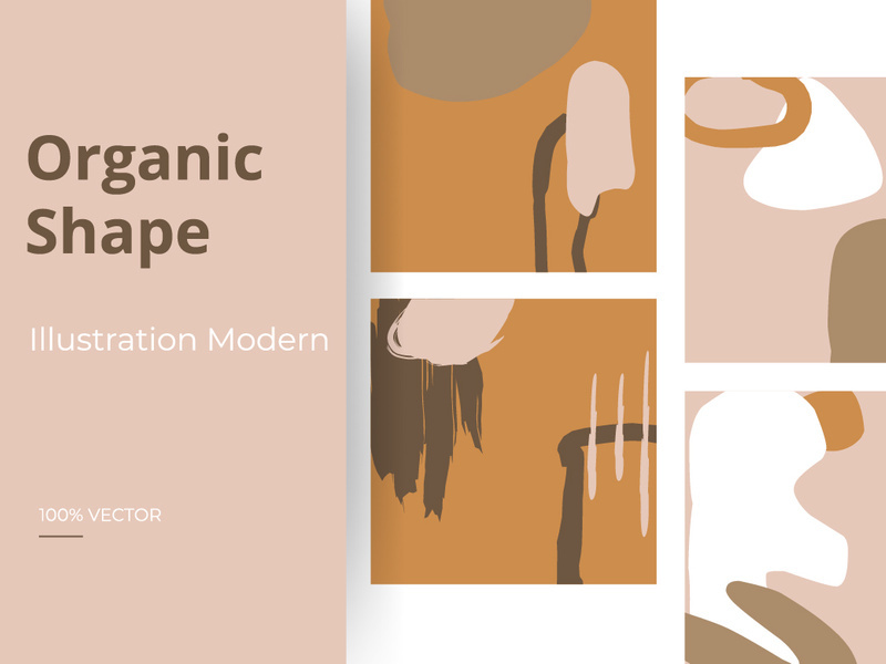 organic abstract shapes