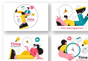 13 Time Management Planning Illustration