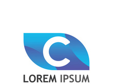 Modern colorful C letter initial logo.