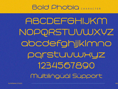 Bold Phobia - Display Font