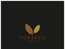tobacco leaf logo,tobacco field and tobacco cigarette logo .With easy and simple editing.
