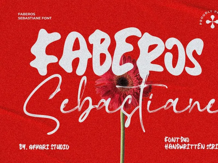Faberos Sebastian - Font Duo Handwritten and Script Font