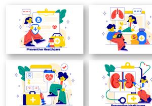 10 Prevention Healthcare Illustration