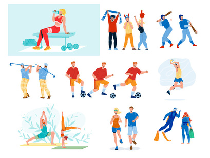Sport characters