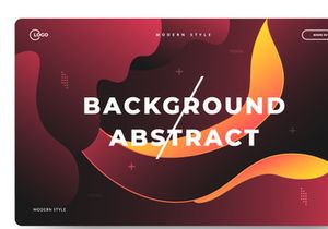 Abstract trendy gradient background