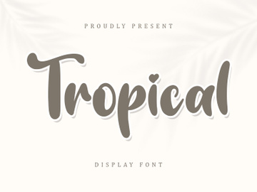 Tropical Display preview picture