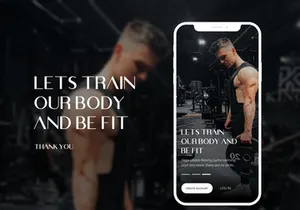Gym Onboarding App Design