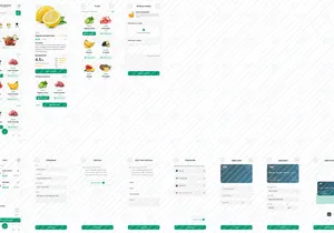 Grocery - Mobile UI Kit V1
