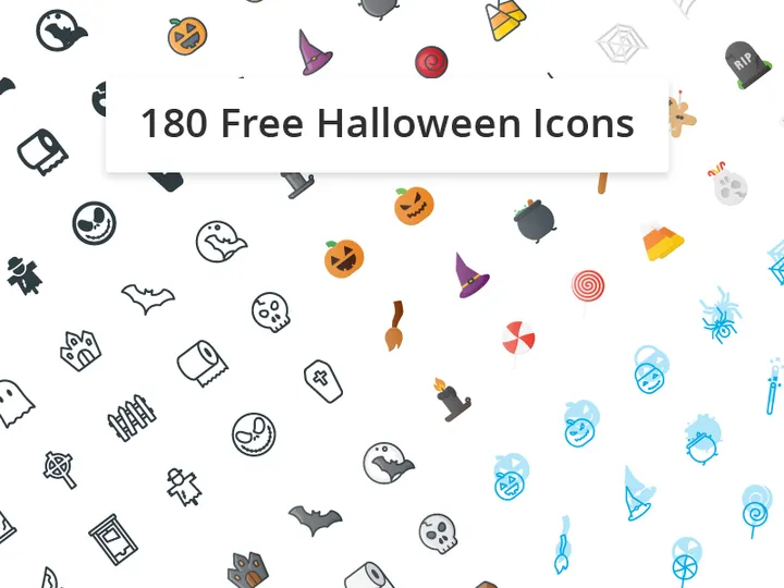 Trick or Treat! 180 Free Halloween Iocns