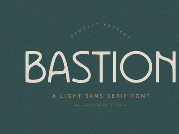 Bastion - Sans Serif Font preview picture