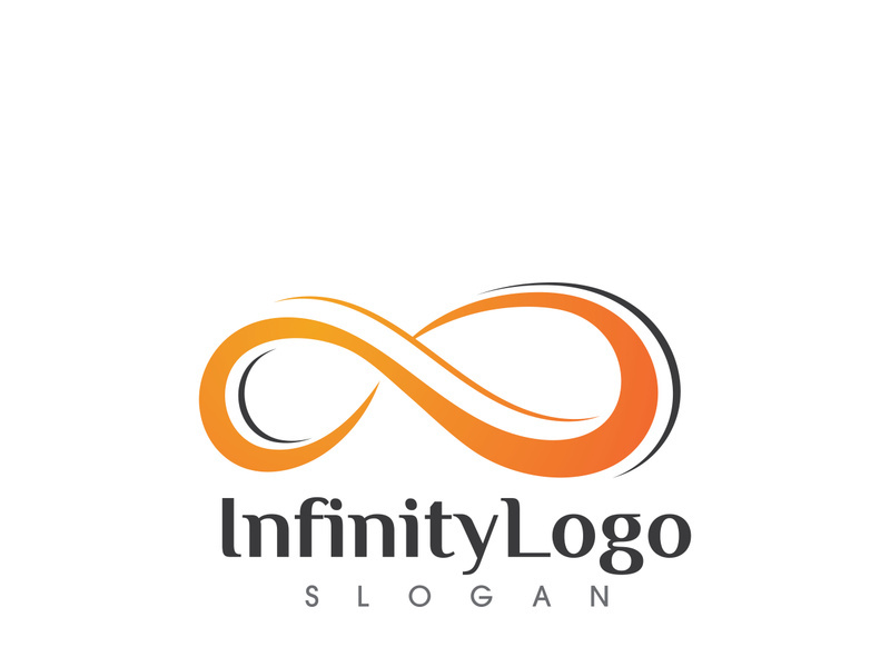 Infinity Design Vector icon illustration Logo template design