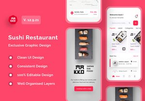 Sushi Restaurant - E-Commerce App