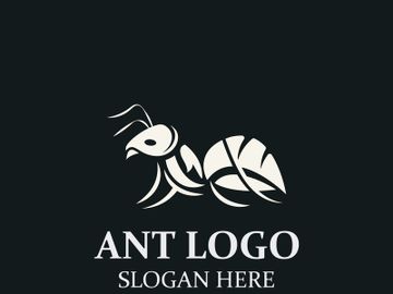 Ant logo design silhouette. Isolated animal ants on background design template vector Ant logo design silhouette. Isolated animal ants on background design template vector preview picture