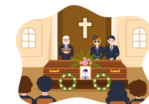 10 Funeral Ceremony Illustration