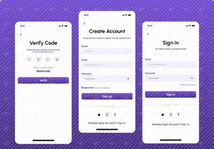 Tela de Login de Aplicativo Móvel