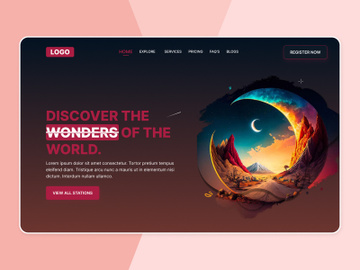 Discovery Landing Page Design preview picture