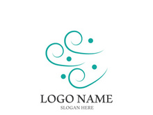 Wind icon vector illustration design template