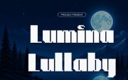 Lumina Lullaby | Pixelated Font