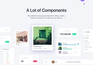 Delites - Grocery Dashboard UI Kit for Adobe XD