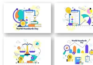 10 World Standards Day Illustration