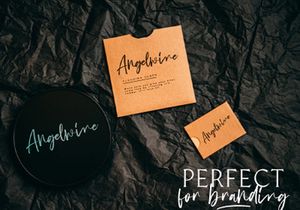 Angelwine - Handwritten Font