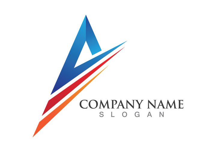 A letter logo initial name