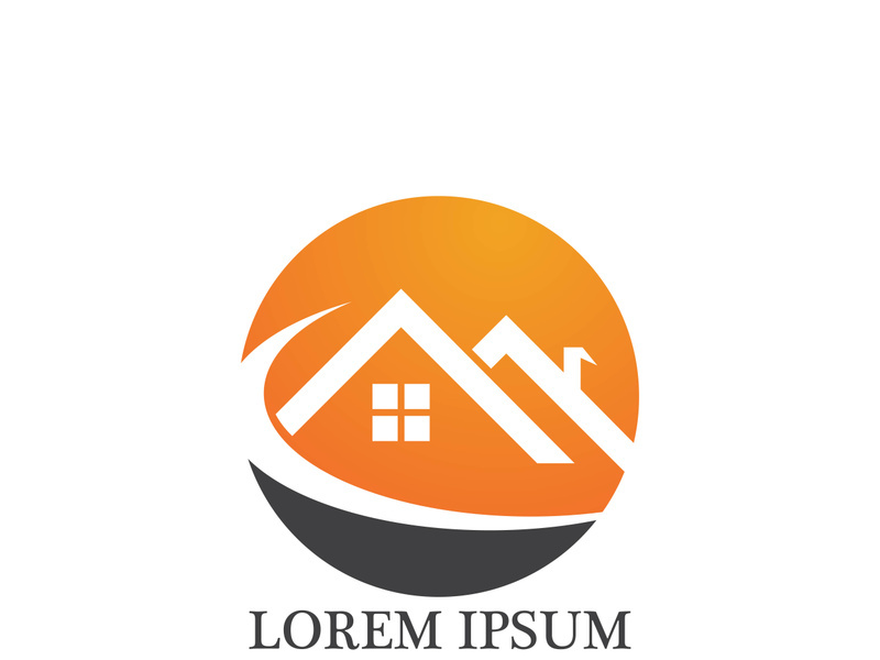 Real Estate home building , Property and Construction Logo design