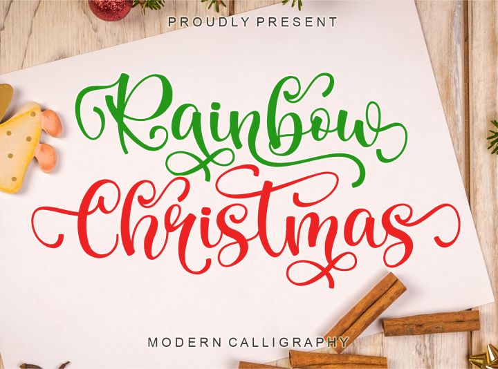 Rainbow Christmas preview picture