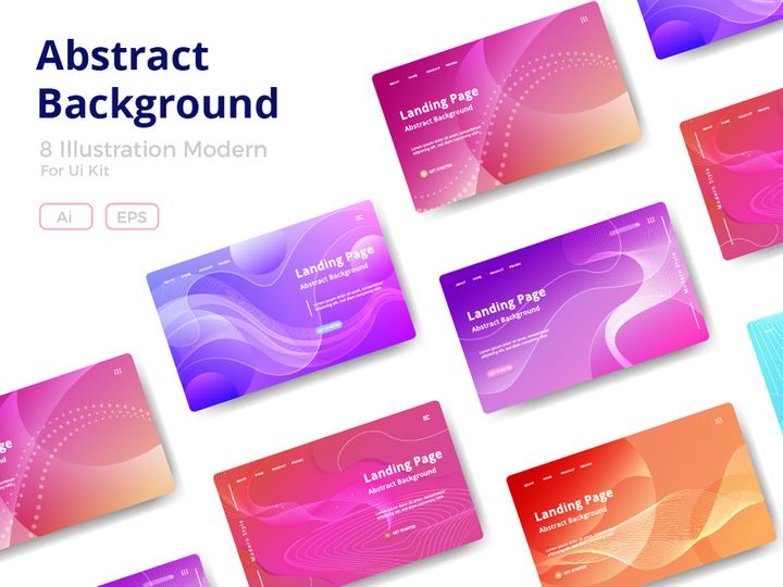 8 Abstract background