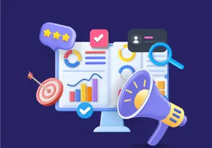 Marketing 3D Illustration Set