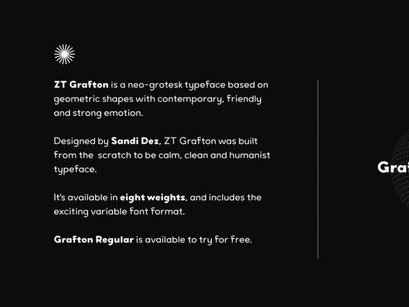 ZT Grafton - Free Font
