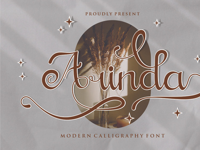 Arinda - Calligraphy Script Font